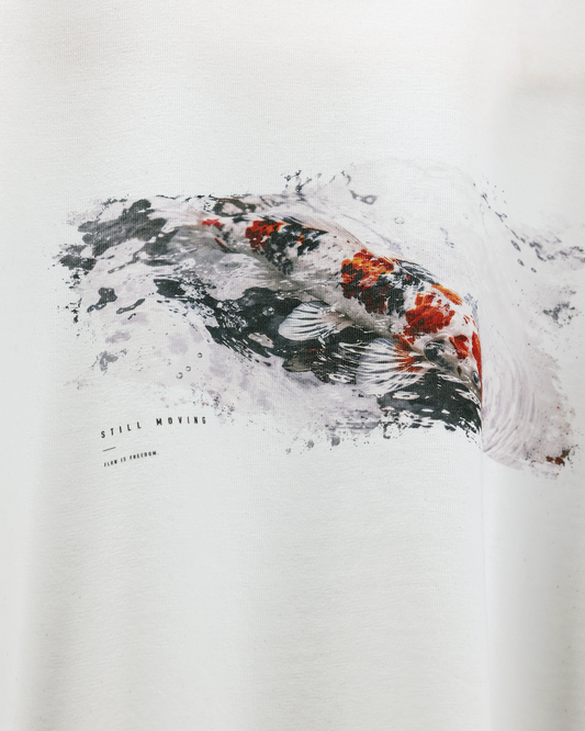 Still Moving Men's White T-shirt