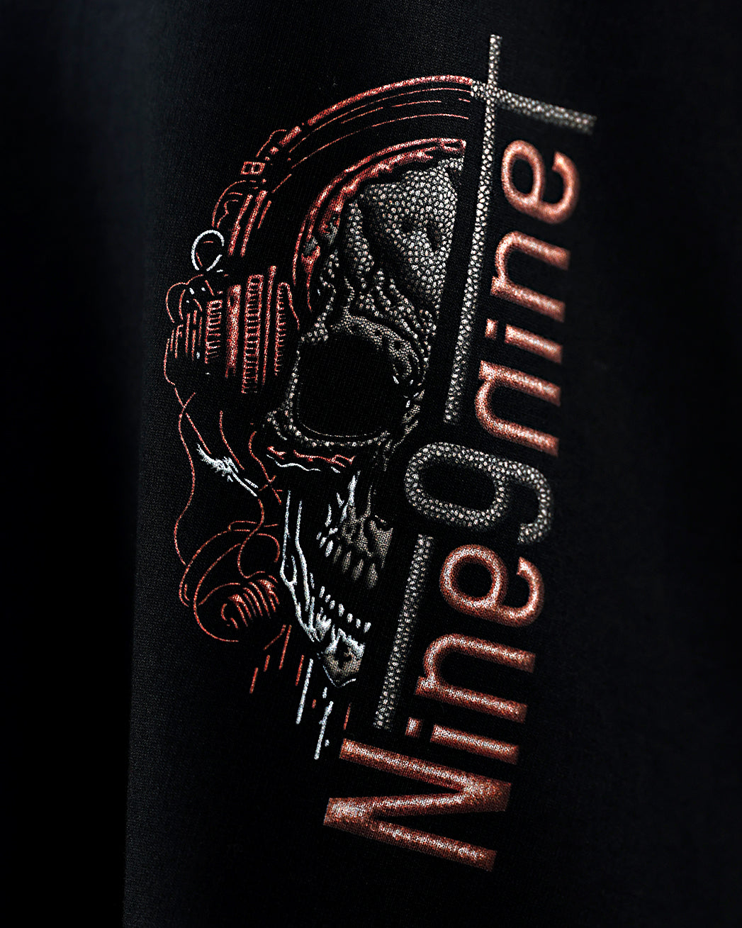 Headphone Skull Oversized T-shirt