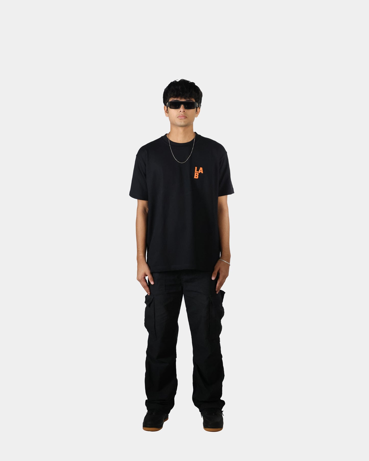 MELON LAB OVERSIZED EMBROIDERED T-SHIRT