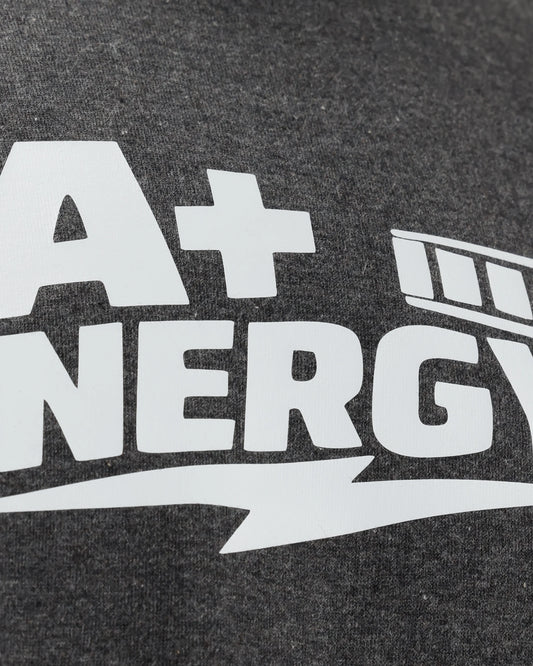 A+ Energy Men’s T-Shirt - Charcoal Melange