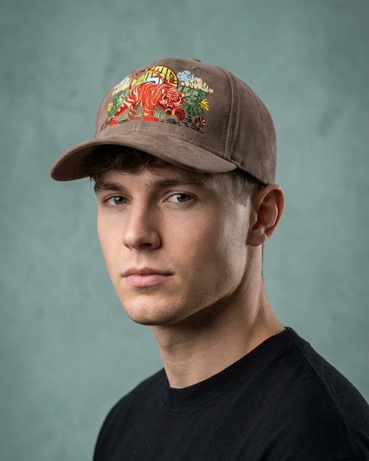 Amber Claw Suede Cap