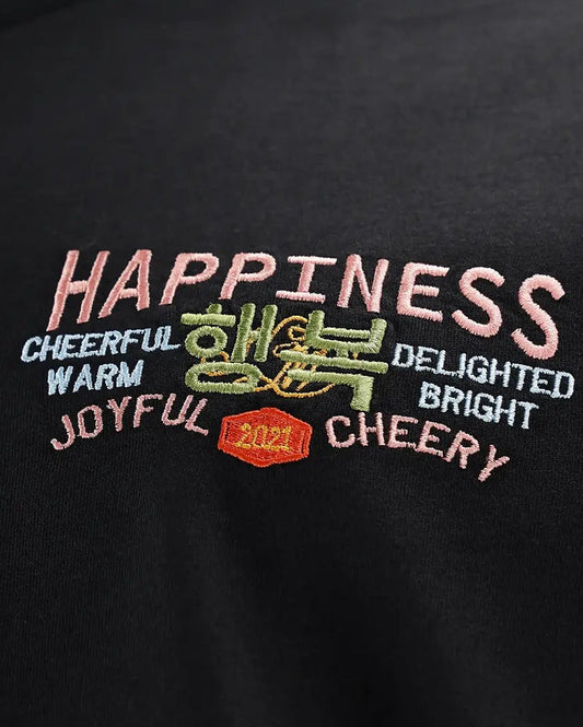 Happiness Embroidered Women’s T-shirt