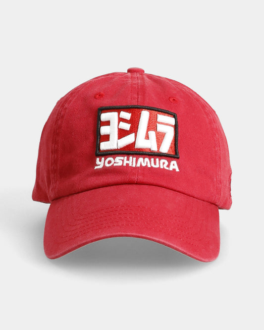 Yoshimura Dad Cap // Red