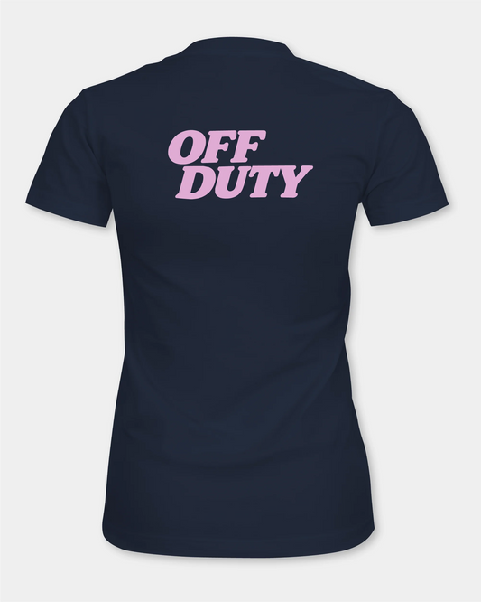 Angel Off Duty Women’s T-Shirt - Navy