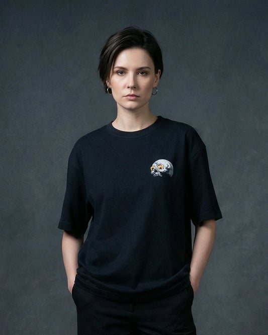 Skull Flower Oversized T-shirt