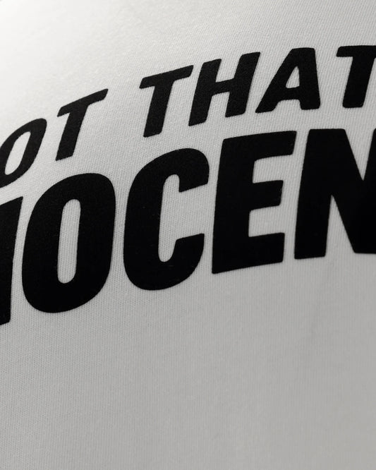 Not That Innocent Men’s T-Shirt - White