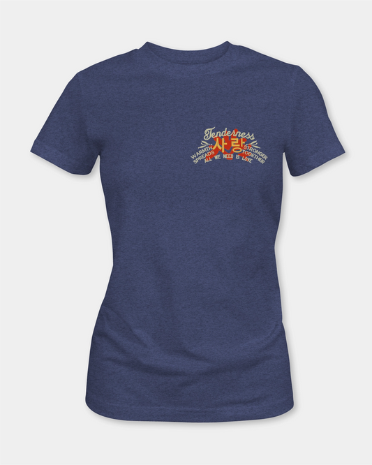 Tenderness Embroidered Women’s T-shirt