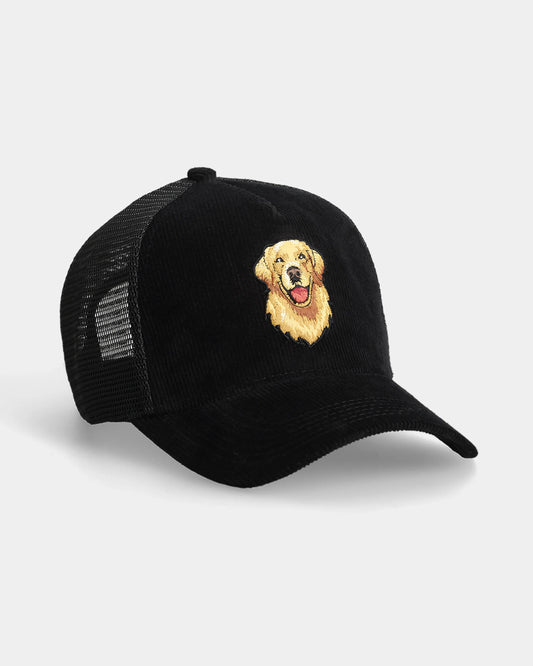 Golden Retriever Trucker Cap