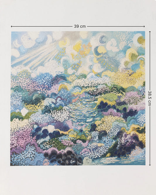 Pastel Garden Dream Canvas Wall Art