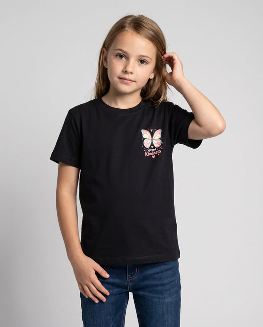Spread Kindness Kids' T-Shirt - Black