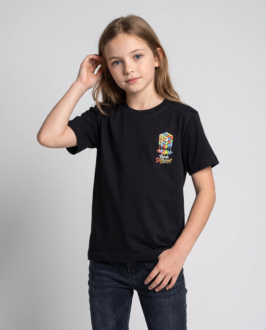 Think Different Kids' T-Shirt - Black