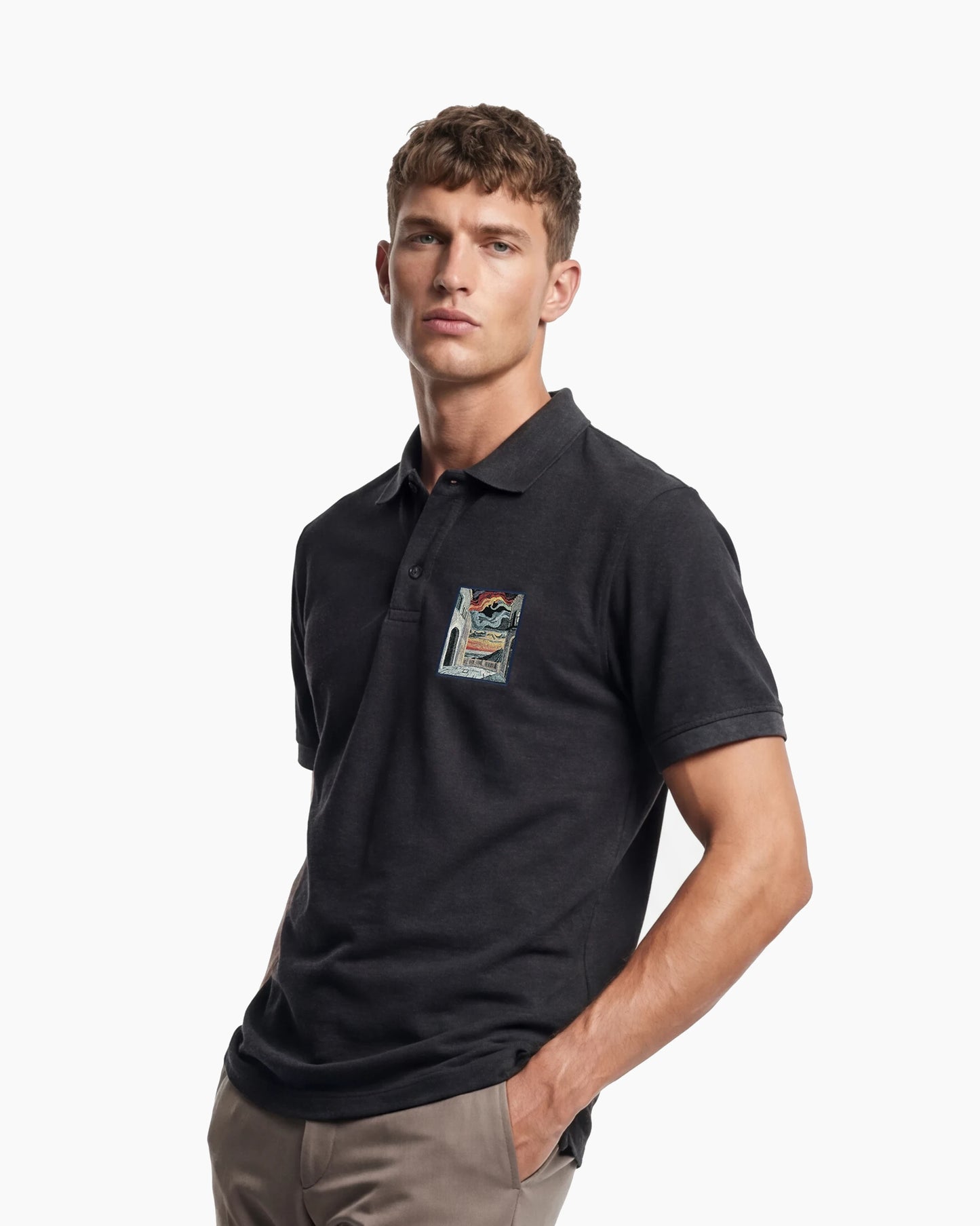 Sunset Alley Men’s Polo Shirt