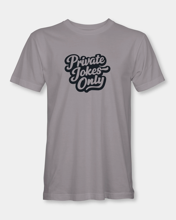 Private Jokes Only Men’s T-Shirt - Lavender Dust