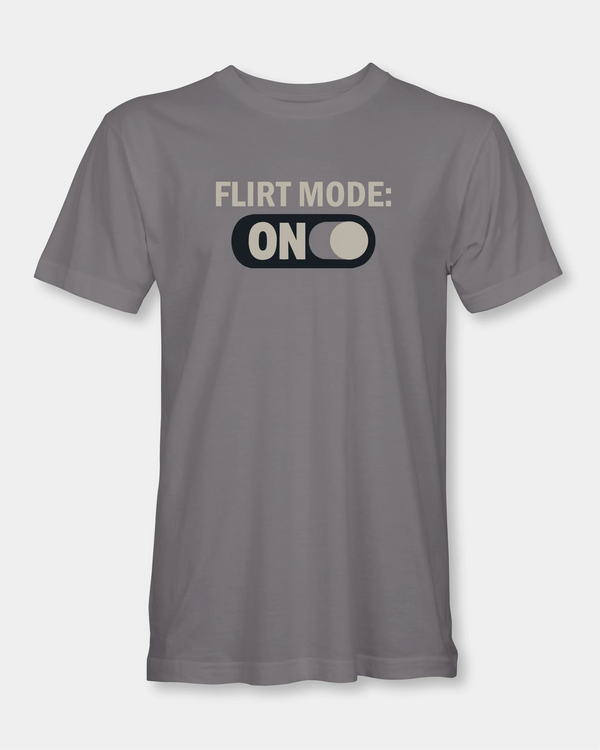 Flirt Mode: ON Men’s T-Shirt - Asphalt