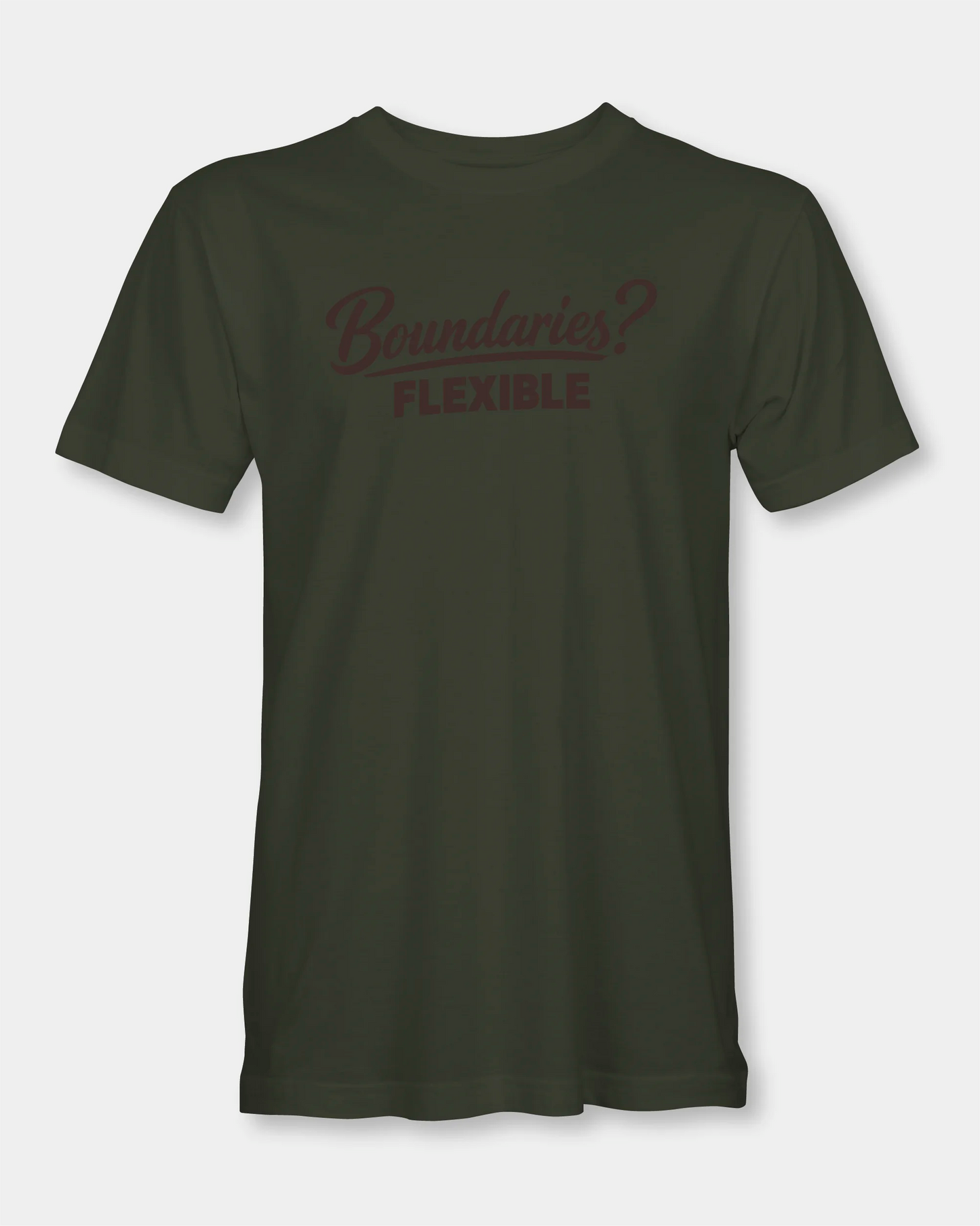 Flexible Boundaries Men’s T-Shirt - Olive