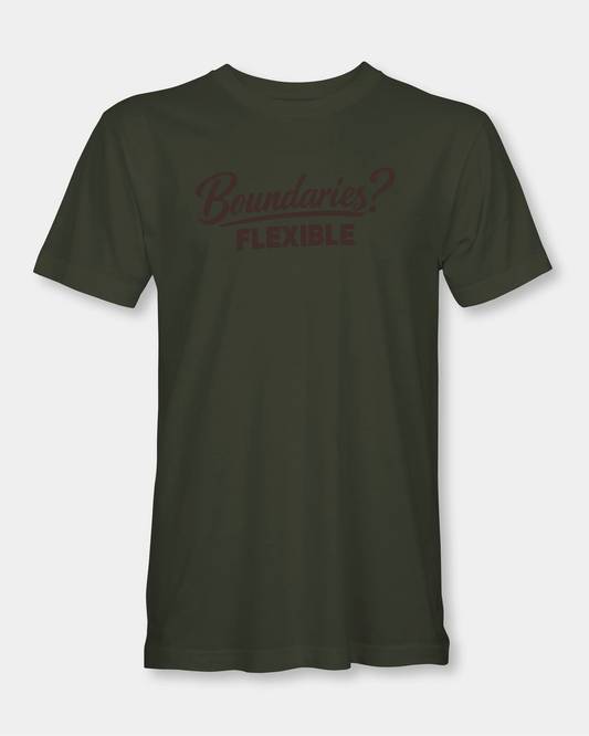 Flexible Boundaries Men’s T-Shirt - Olive