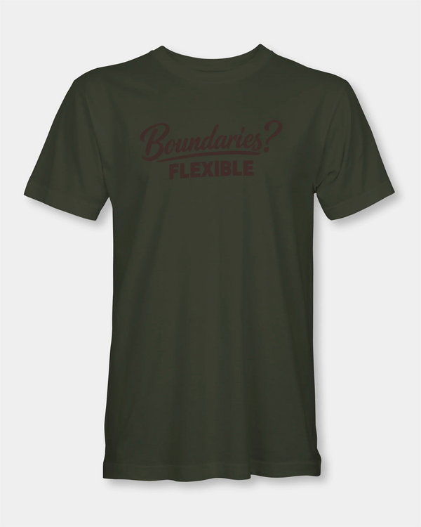 Flexible Boundaries Men’s T-Shirt - Olive