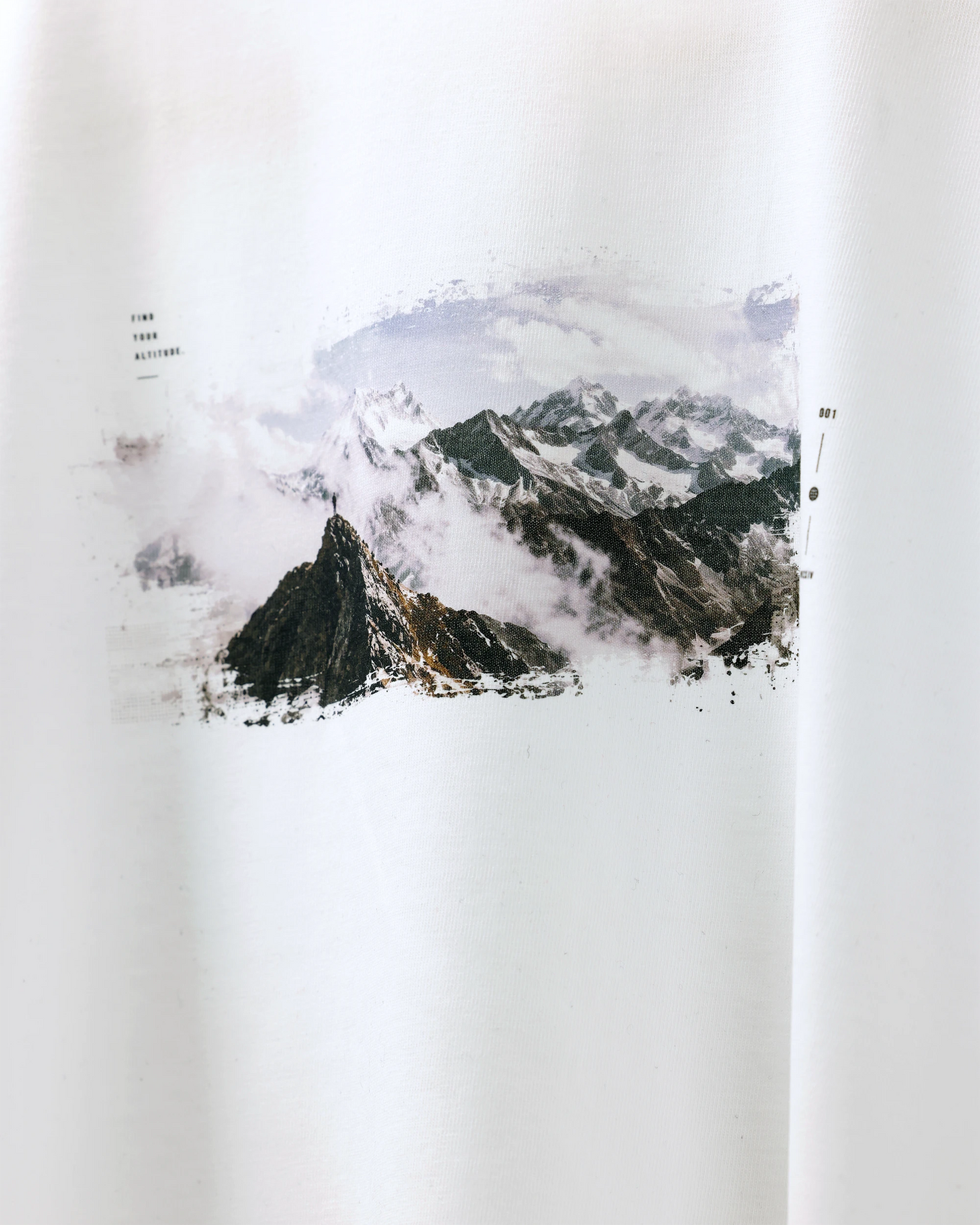 Find Your Altitude Men's White T-shirt