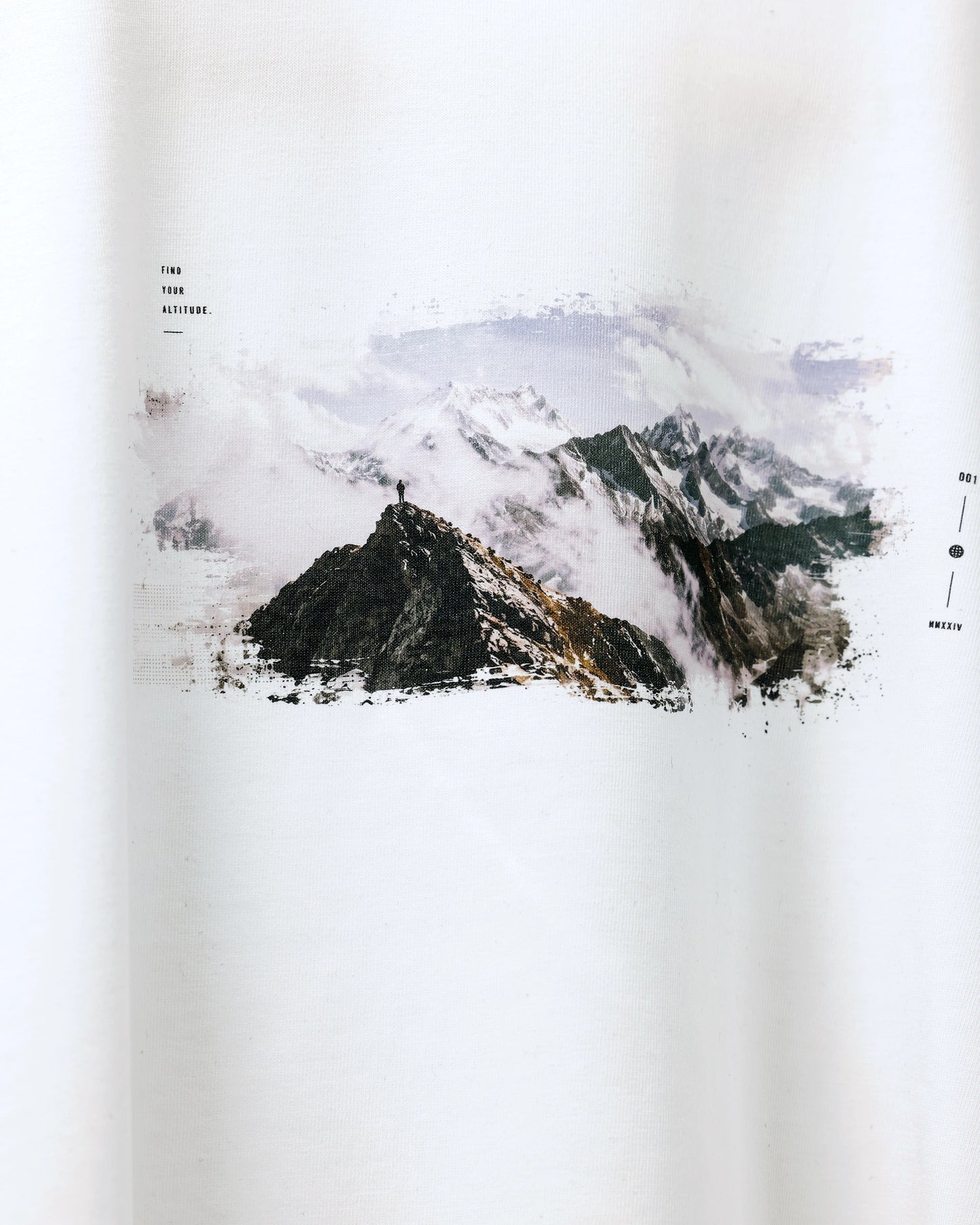 Find Your Altitude Men's White T-shirt