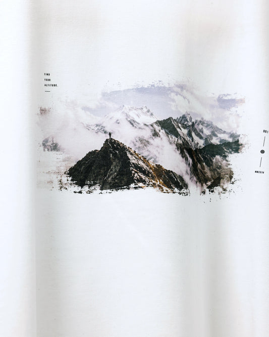 Find Your Altitude Men's White T-shirt