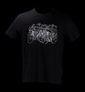 Cycling Men's Black T-Shirt