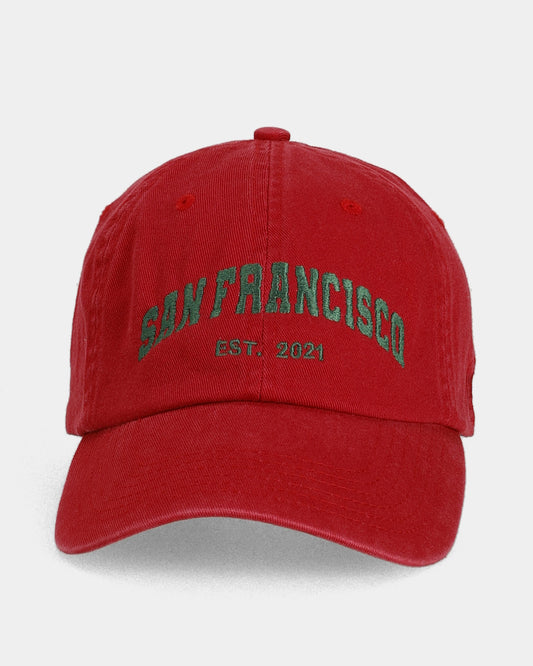 SAN FRANCISCO RED DAD CAP