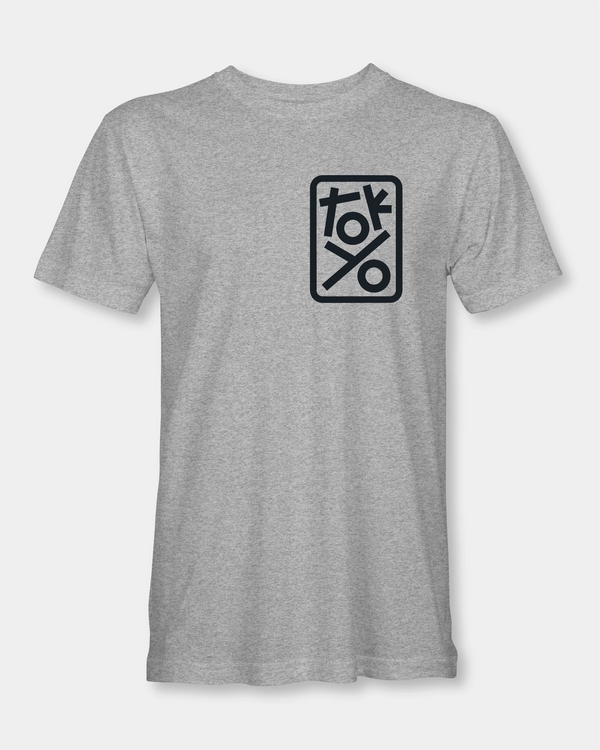 Tokyo Men’s T-Shirt - Grey Melange