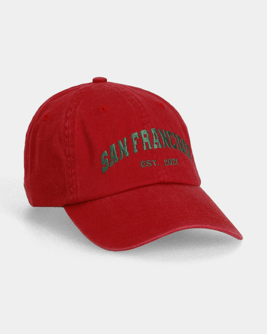 SAN FRANCISCO RED DAD CAP