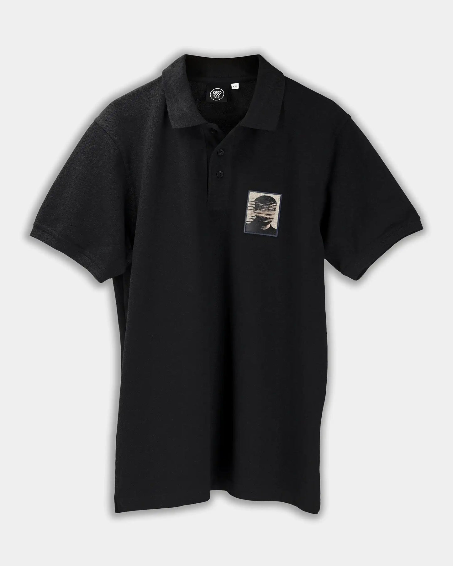 Static Blur Men’s Polo Shirt