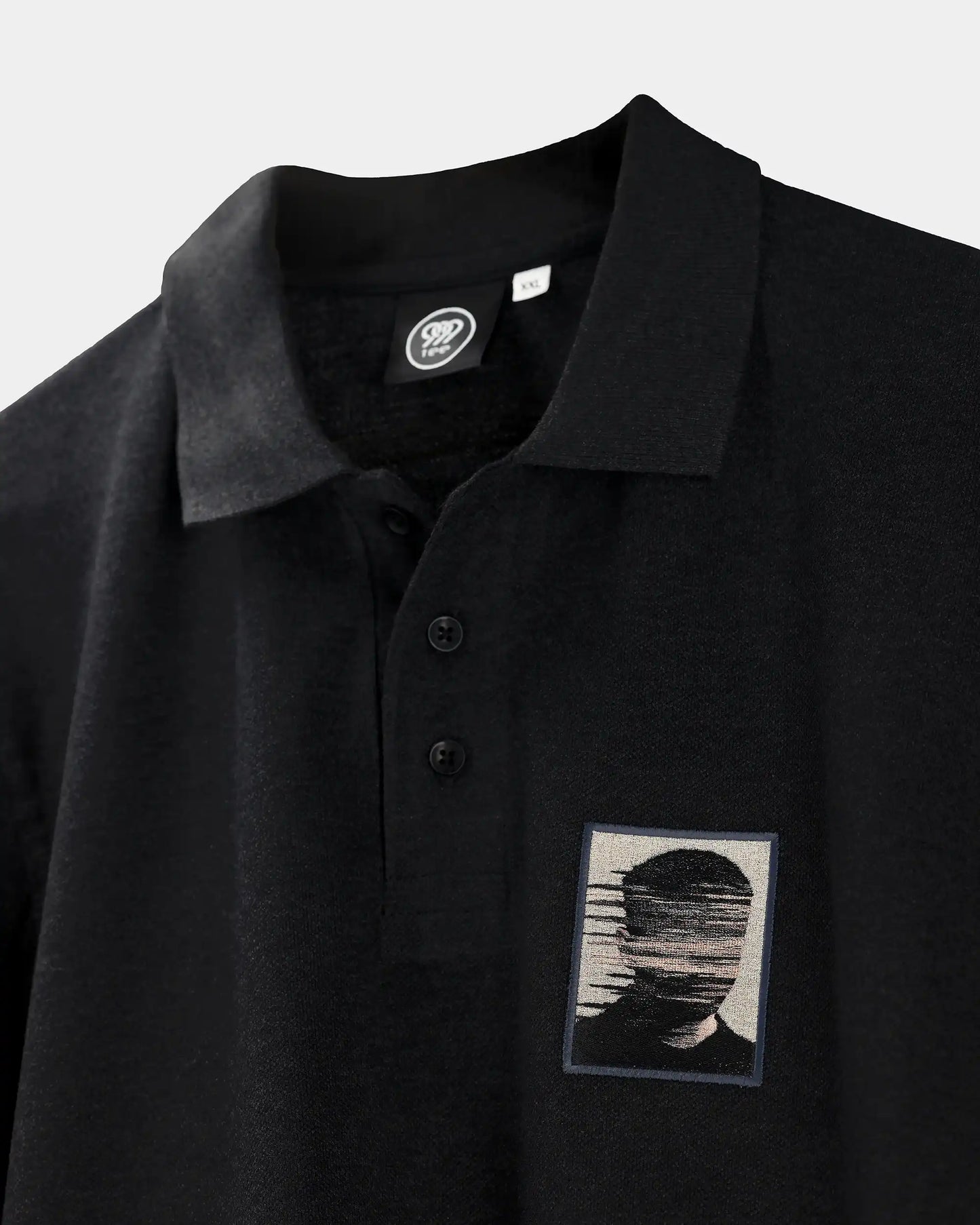 Static Blur Men’s Polo Shirt