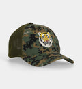 Tiger Camo Green Trucker Cap
