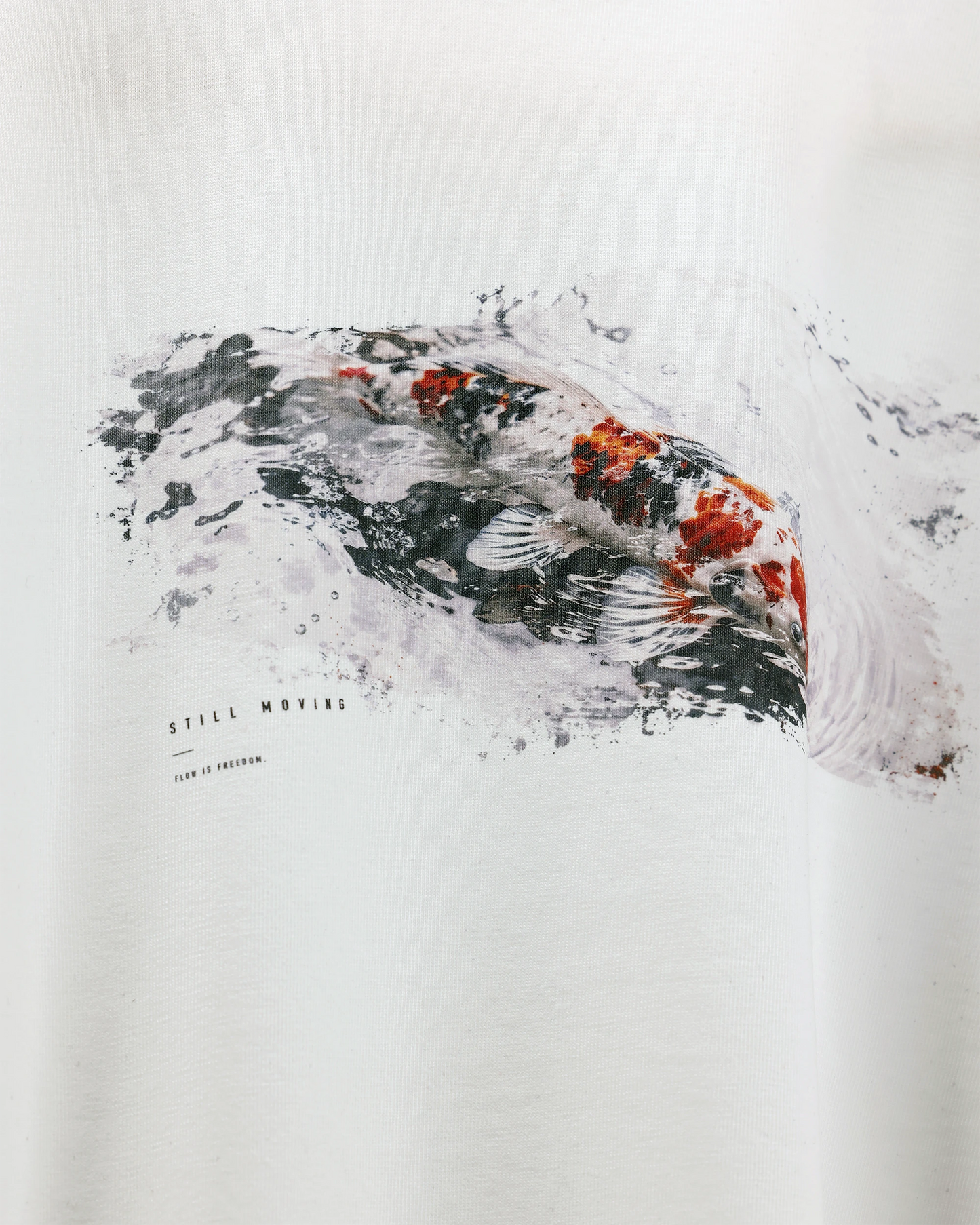 Still Moving Men's White T-shirt