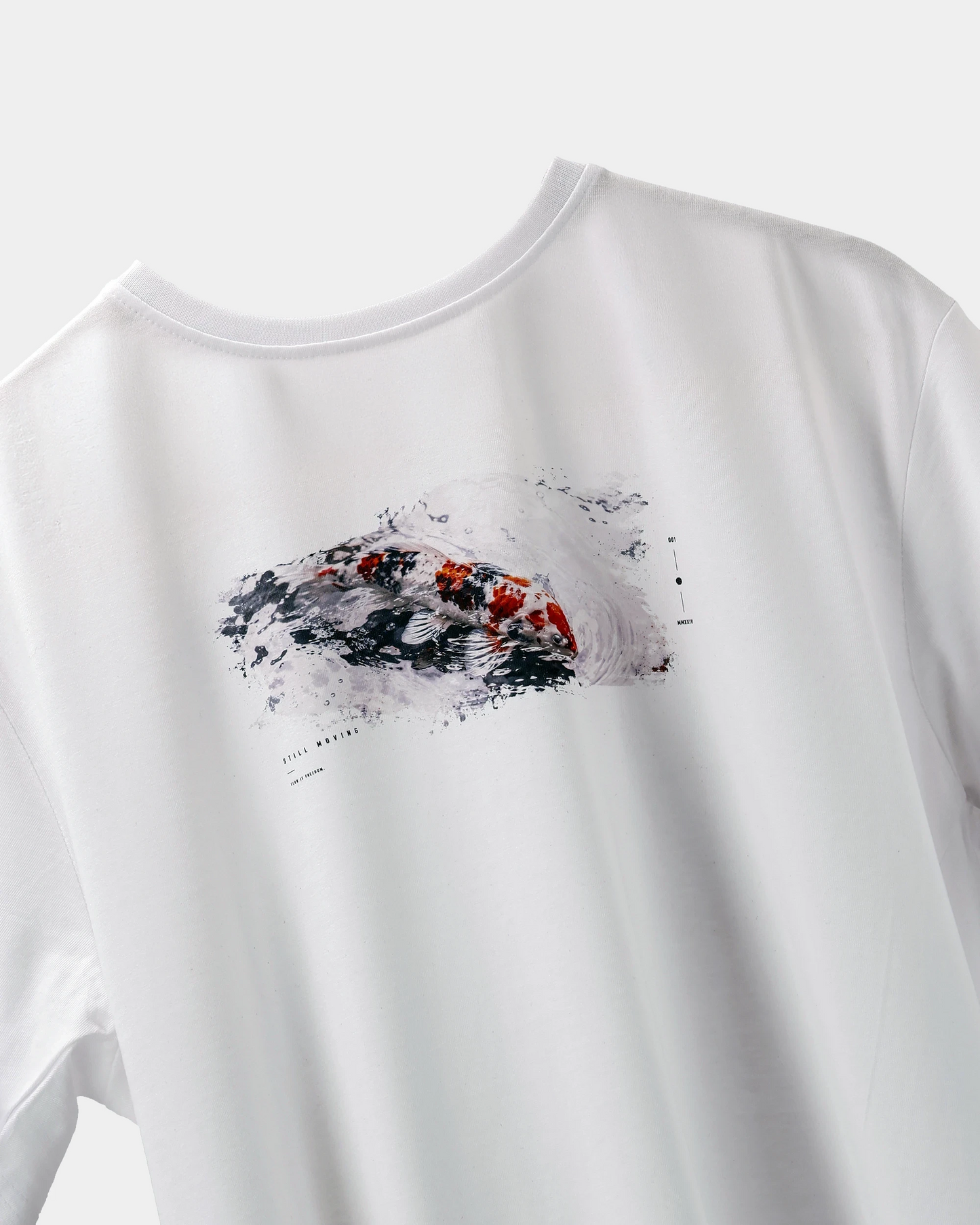 Still Moving Men's White T-shirt
