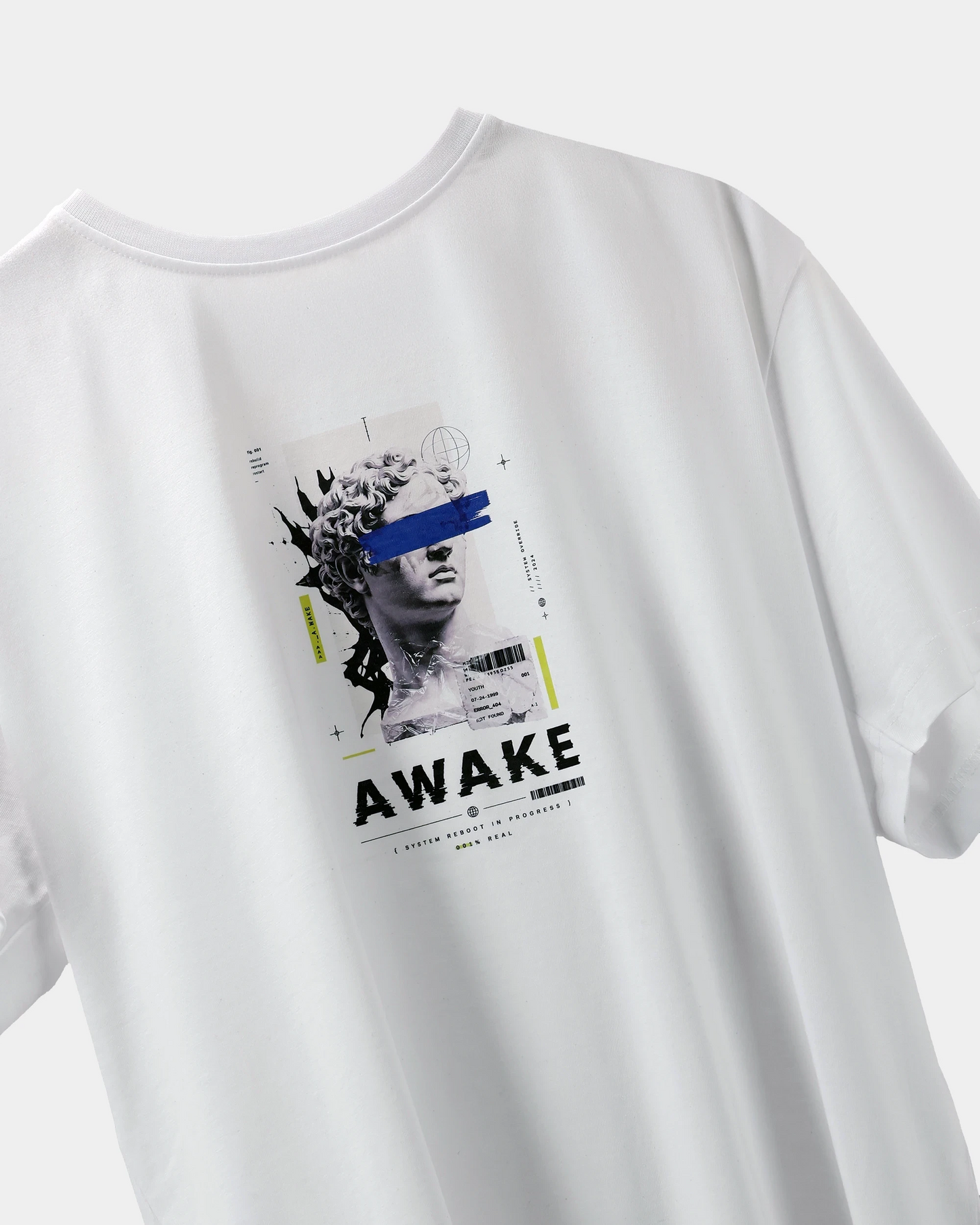 Awake Men's White T-shirt