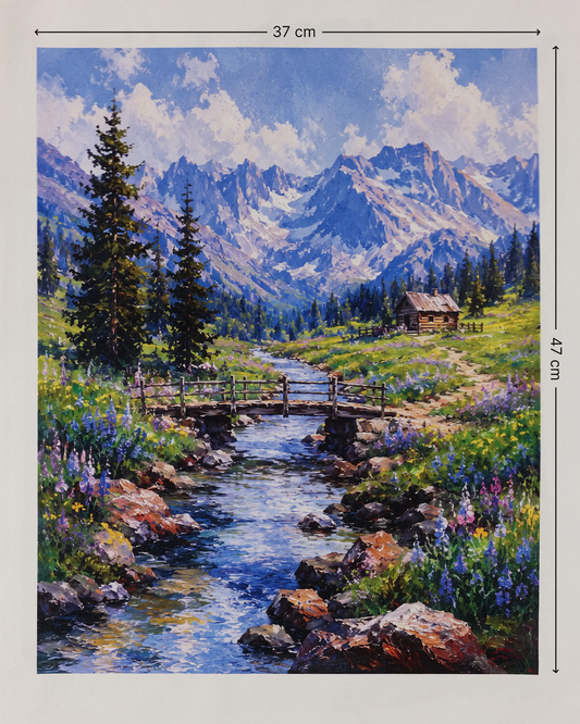 Alpine Escape Canvas Wall Art