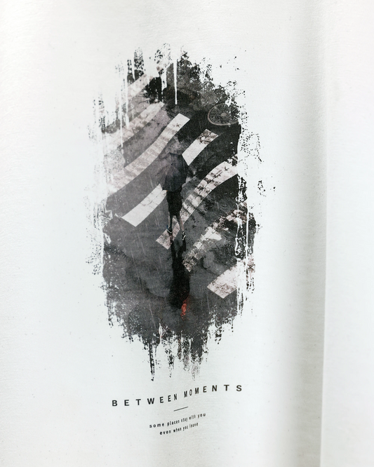 Between Moments Men's White T-shirt