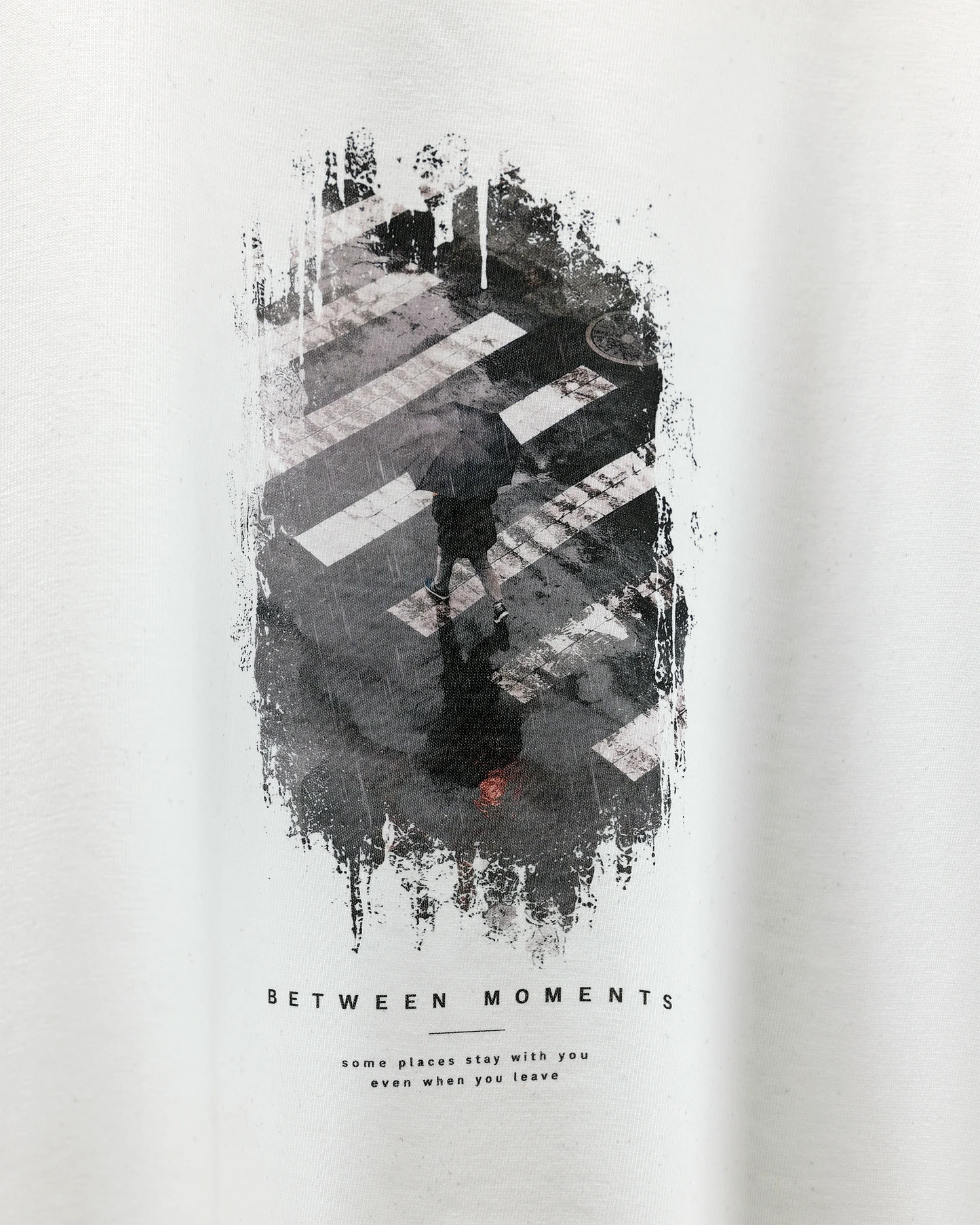Between Moments Women's White T-shirt