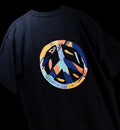 Peace Oversized Embroidered T-shirt