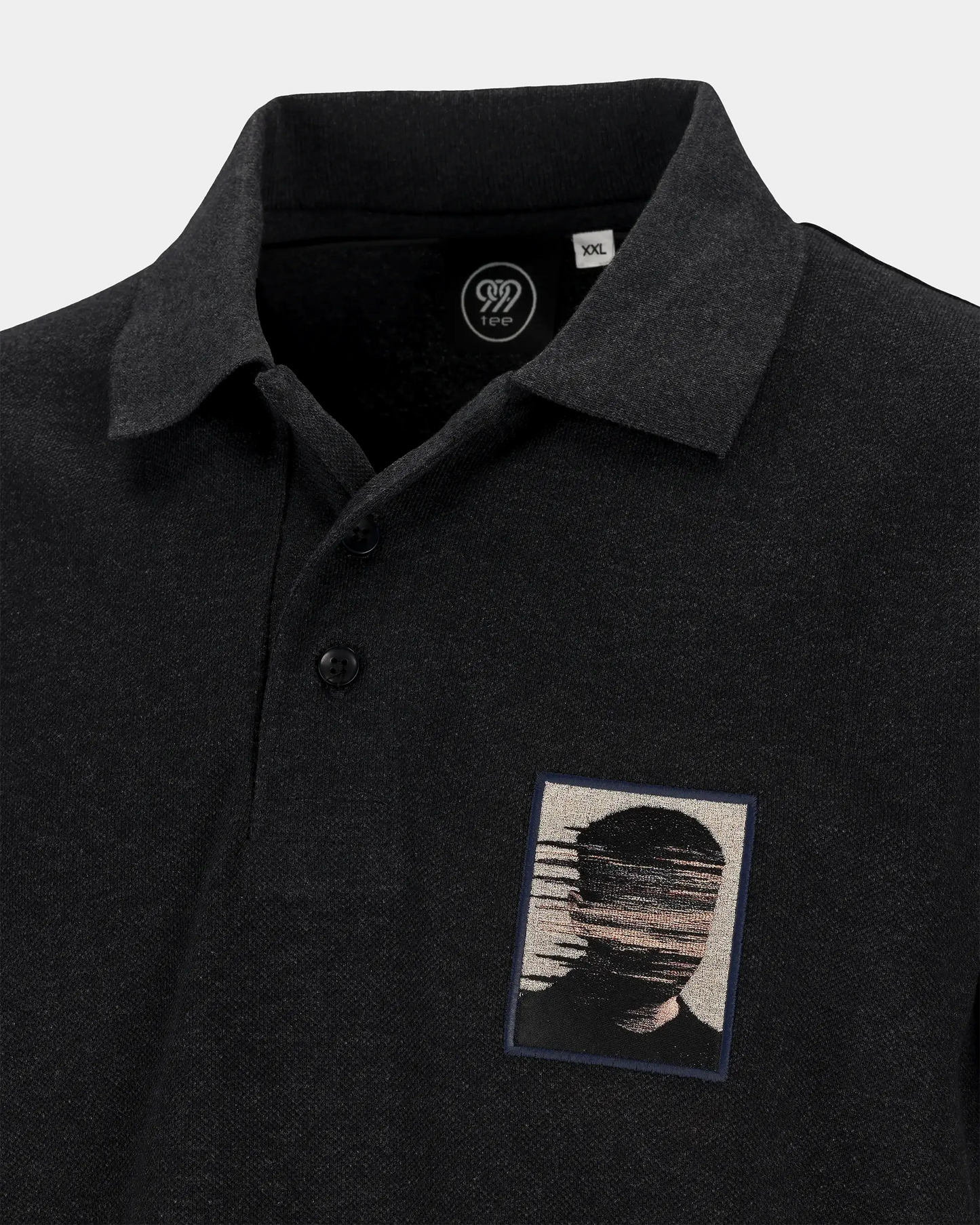 Static Blur Men’s Polo Shirt