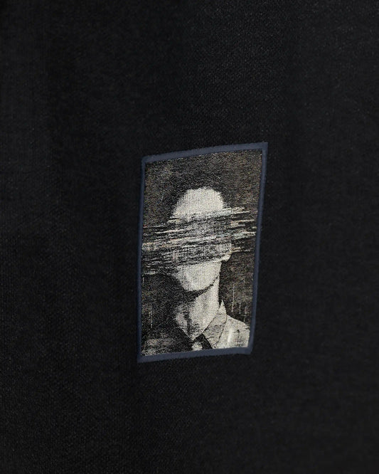 Glitch Portrait Men’s Polo Shirt