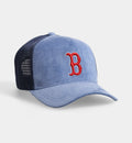 Boston Blue Trucker Cap