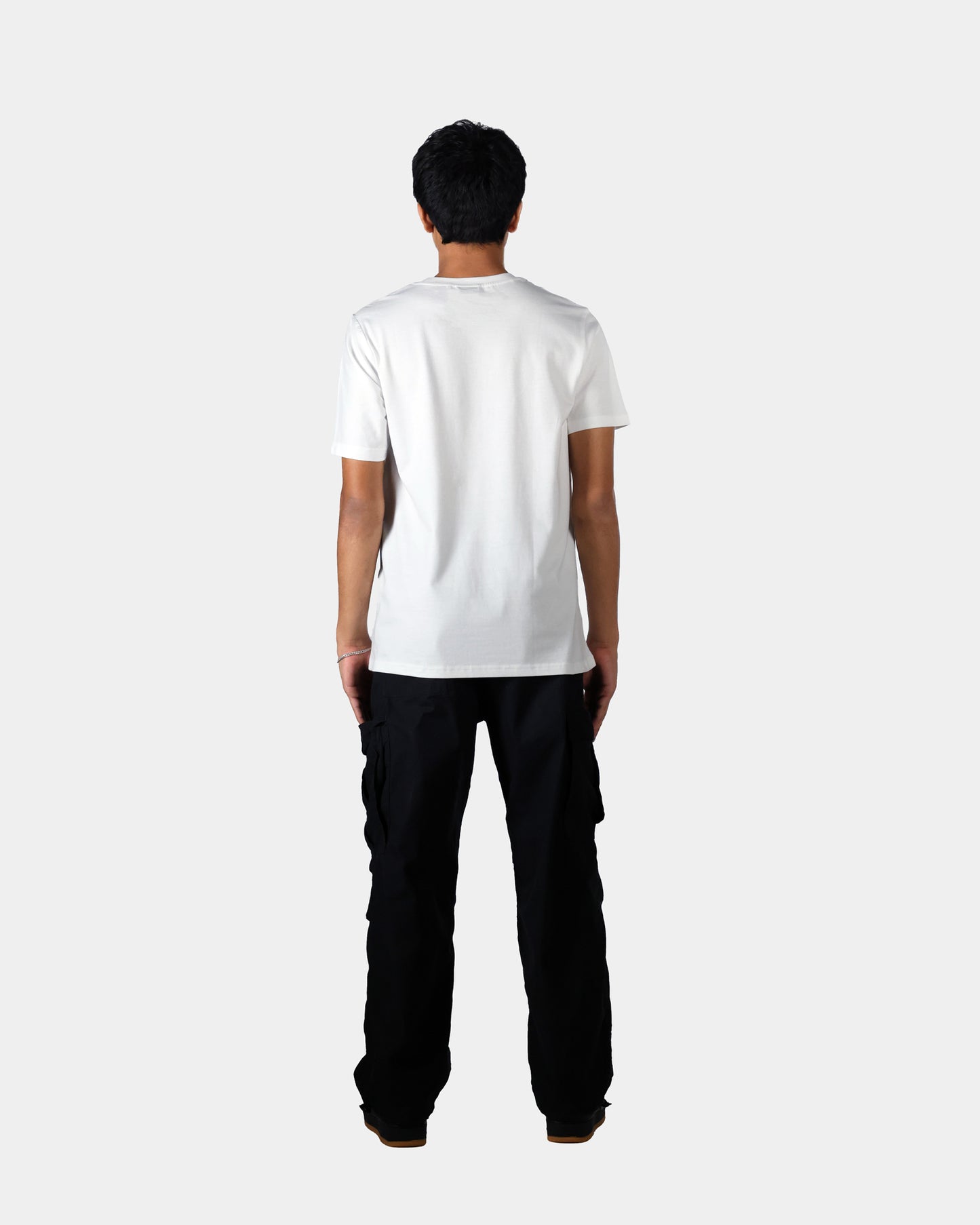 Cycling Men's White T-Shirt