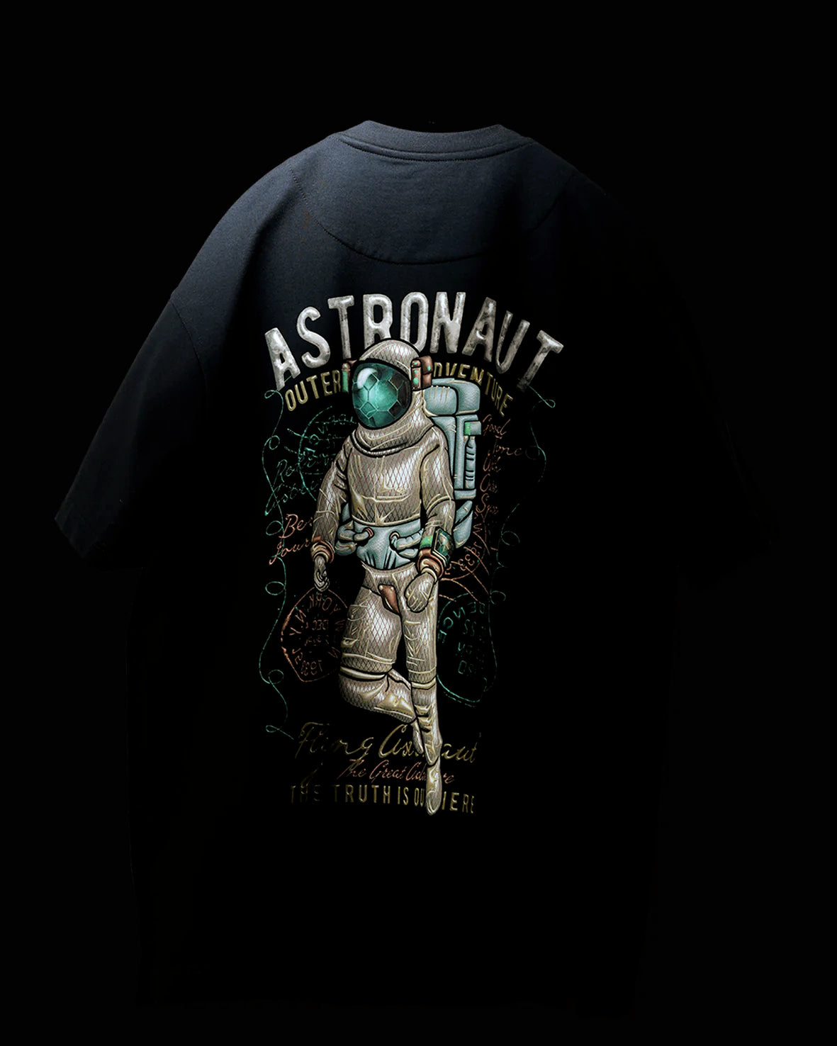 Cosmic Odyssey Oversized T-shirt