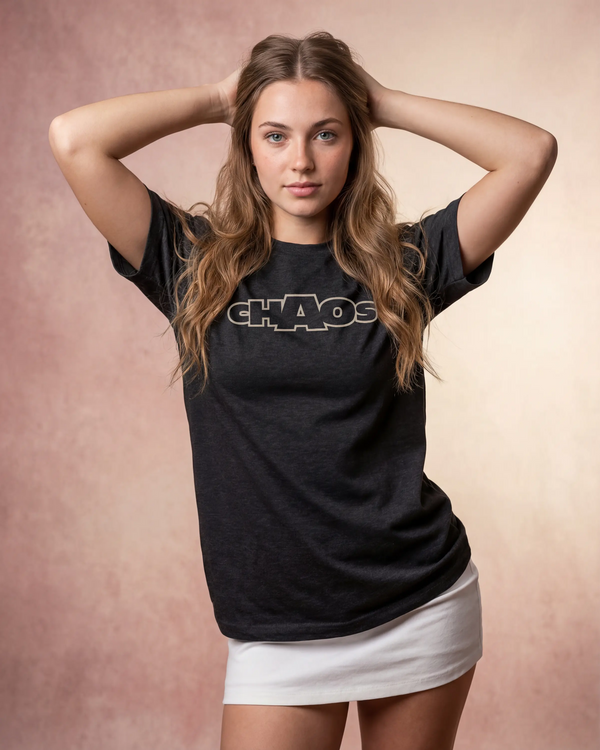 Chaos Women’s T-Shirt - Charcoal Melange