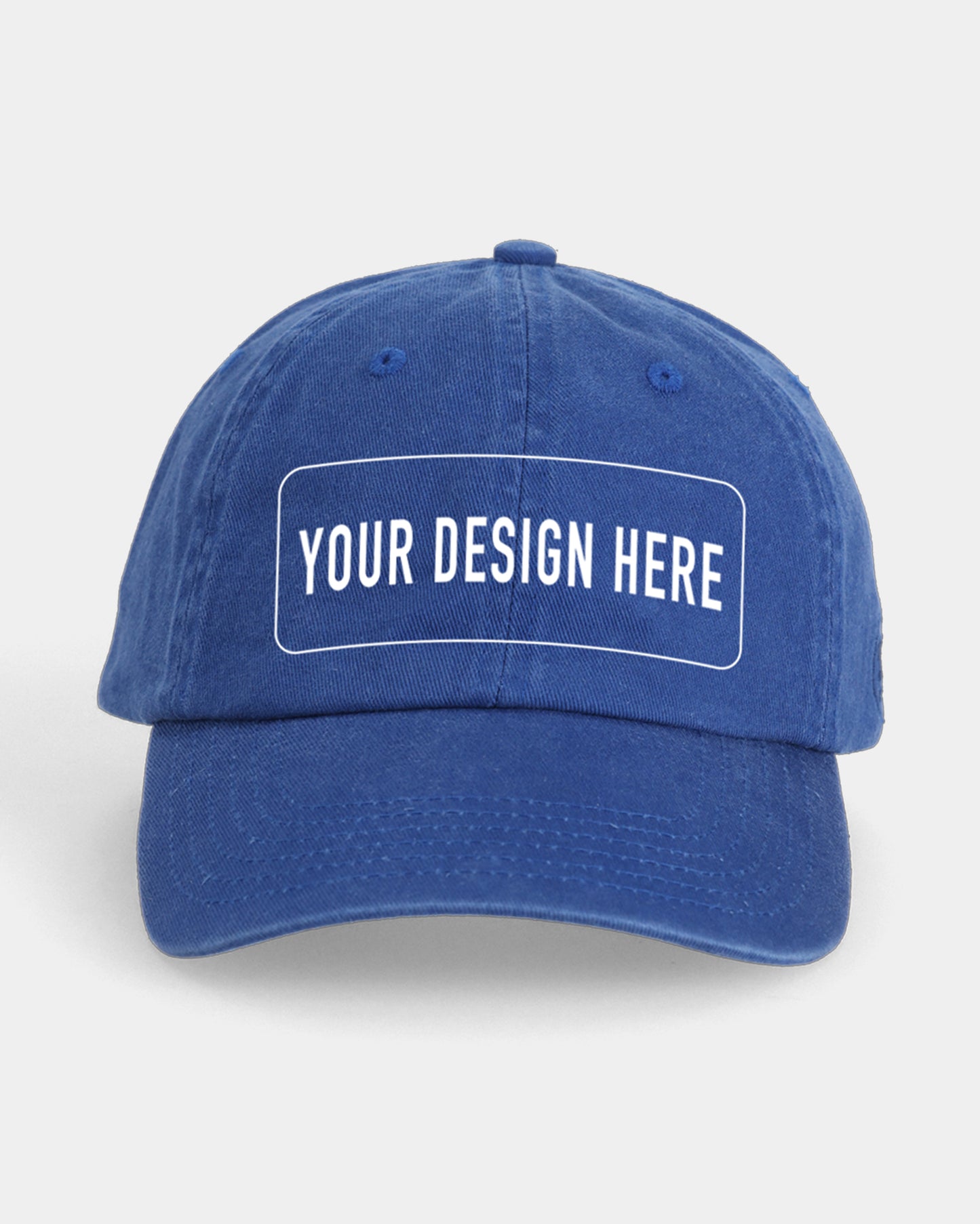 Custom Blue Dad Cap