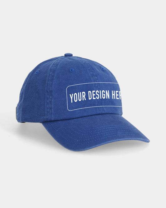 Custom Blue Dad Cap
