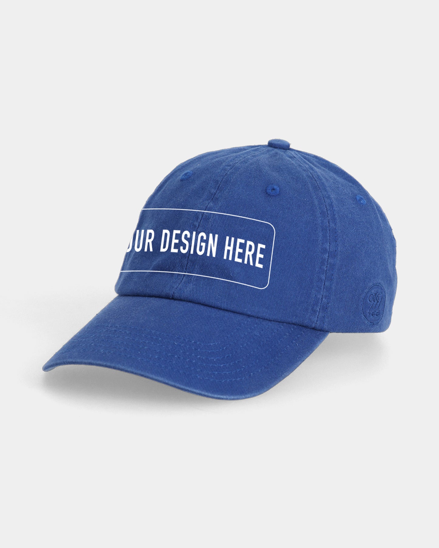 Custom Blue Dad Cap