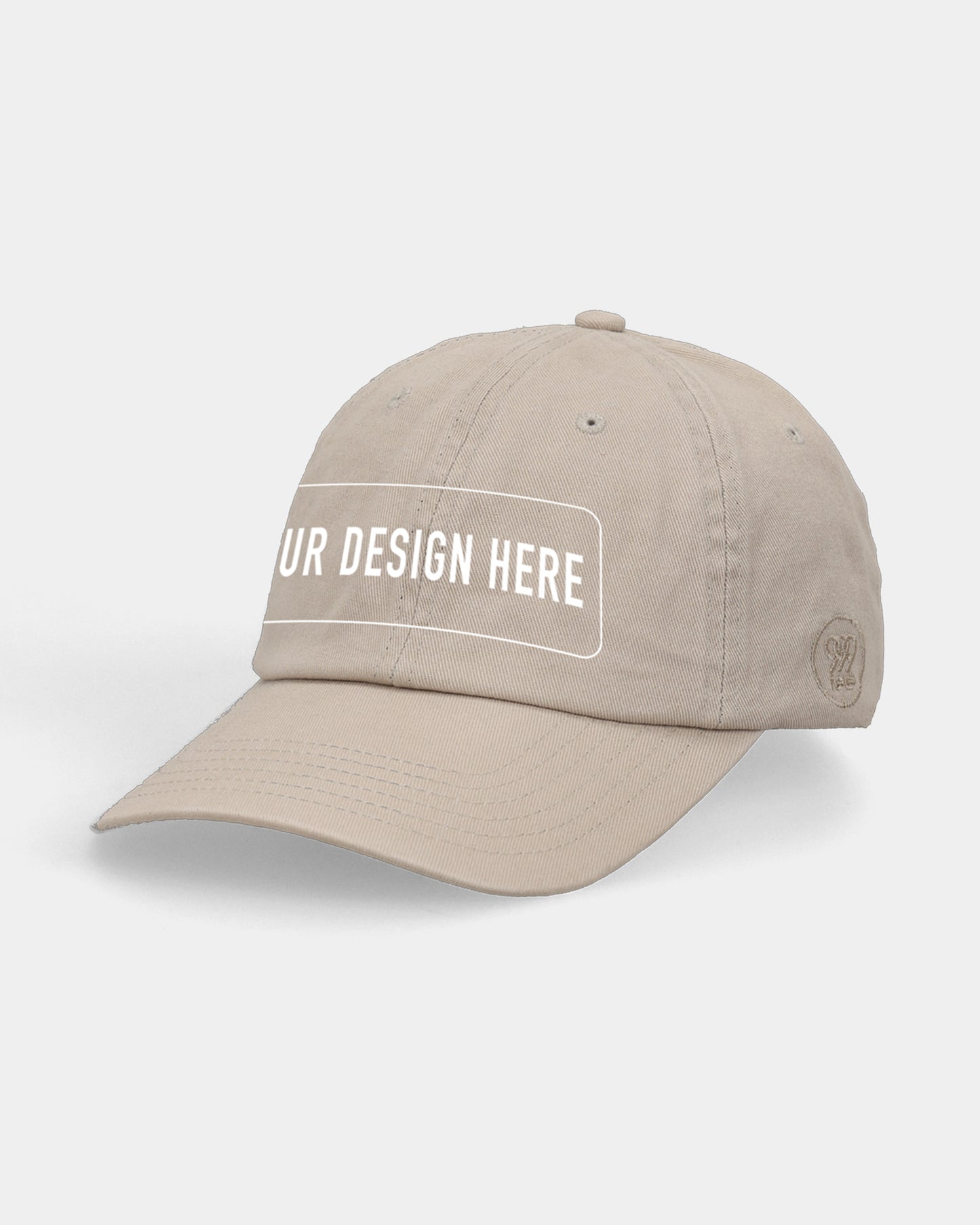 Custom Khaki Dad Cap