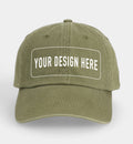 Custom Olive Dad Cap