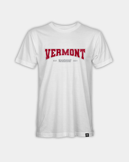 Vermont Mens White T-shirt